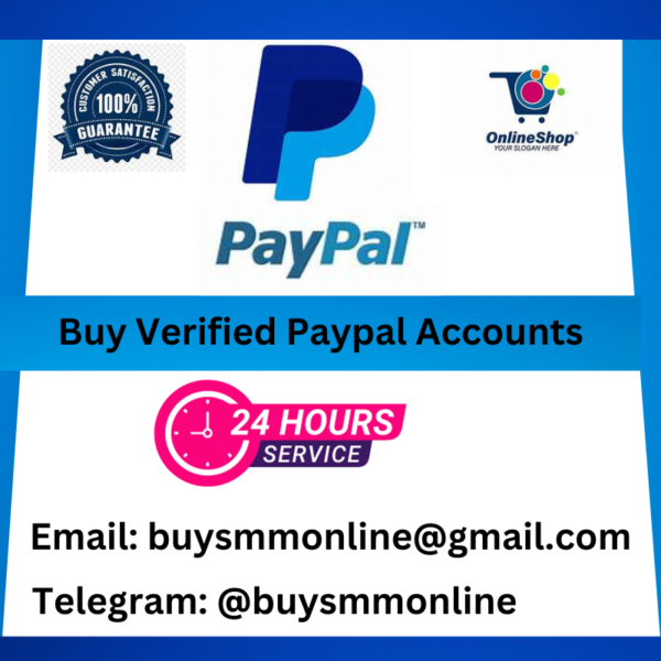 Buy USA Verified Paypal Accounts